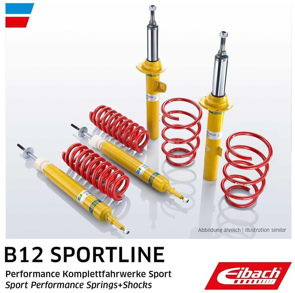 Eibach Pro-Kit E10-65-014-02-22.1 – Molle Ribassate Per Opel Zafira B 2.0 2.2 1.7/1.9 CDTI, Abbassamento 30mm, Certificazione TÜV