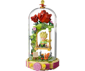 Der Kleine Prinz – Starry Ride Bauset (Rose 15 Cm), 196 Teile, Offiziell Lizenziert, Für Kinder Ab 6 Jahren