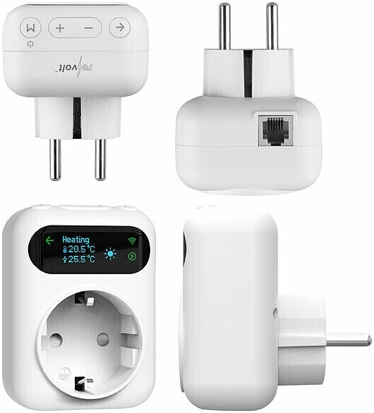 Revolt WLAN-Steckdosen-Thermostat für Heiz- & Klimageräte App 2 Sensoren, Bild 2