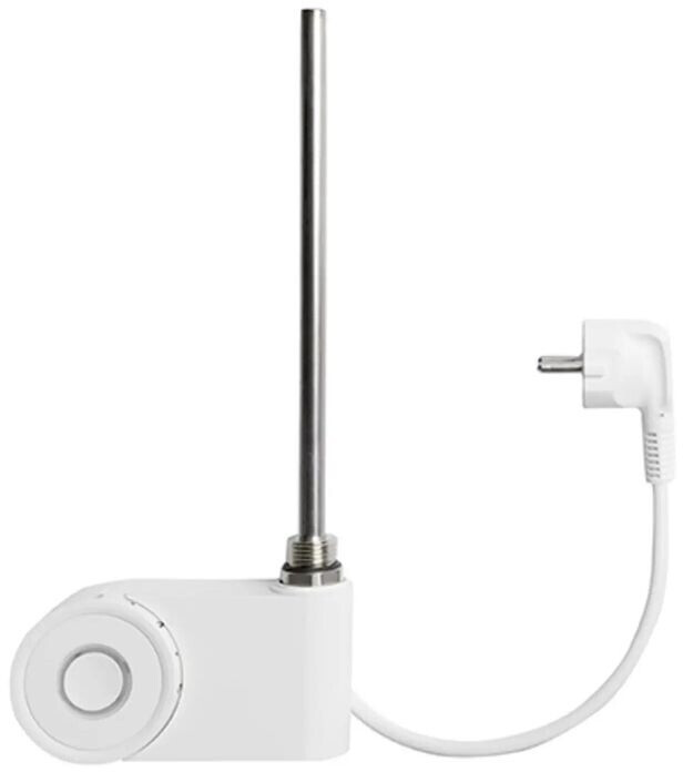 Kermi Credo Half Roand-E FKS Connection Right 1805 x 46 x 600mm Gloss Silver Metallic (E1E1A1800602JWK)