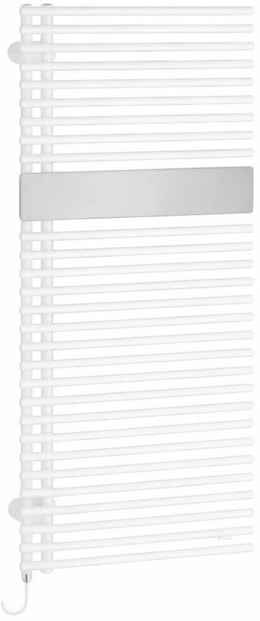 Kermi Credo Half Roand-E WRX Connection Right 1805 x 46 x 600mm Gloss Silver Metallic (E1E1A1800602SWK)