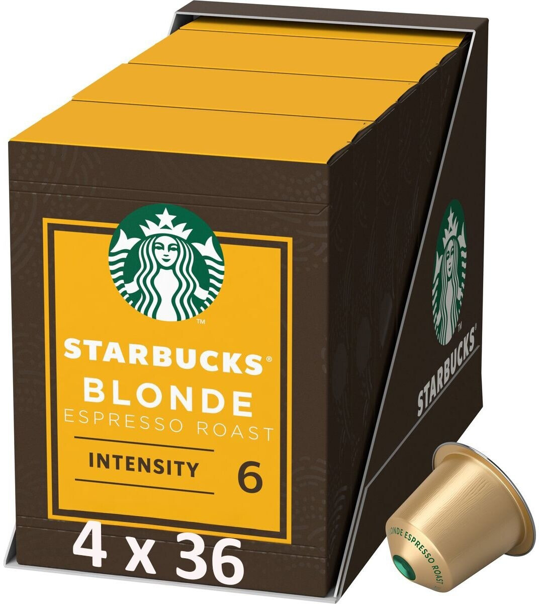 Starbucks Starbucks Nespresso Blonde Espresso Roast 36 Capsules - detail view
