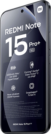 Xiaomi Redmi Note 15 Pro+ 8GB 256GB Black, Bild 5
