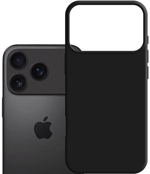 3mk Handyhülle für iPhone 17 Pro Max Matt Case Schwarz, Bild 3