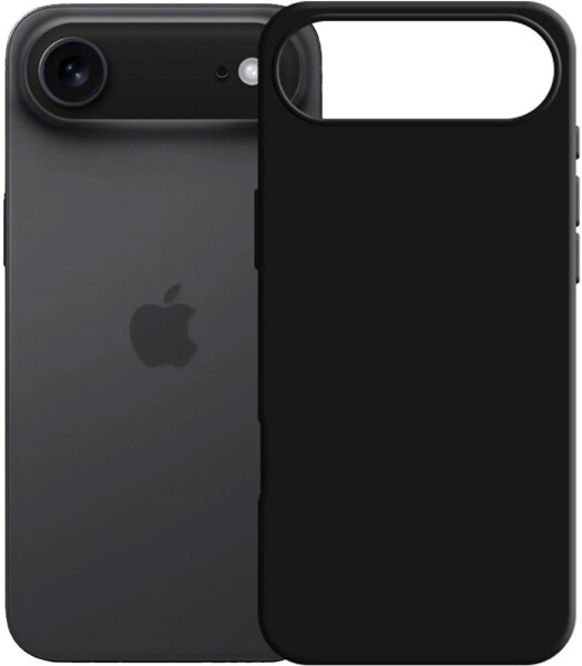 3mk Handyhülle für iPhone Air Silicone Case Schwarz