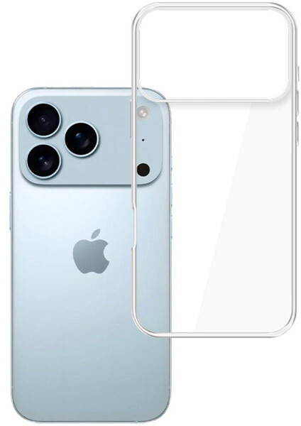 3mk Handyhülle für iPhone 17 Pro Clear Case Transparent
