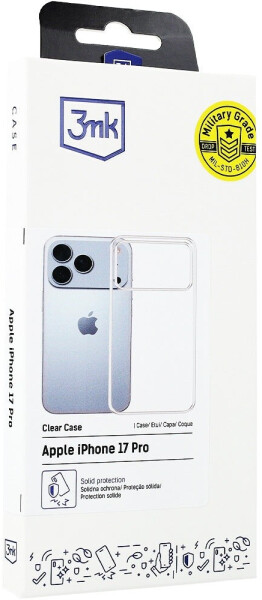3mk Handyhülle für iPhone 17 Pro Clear Case Transparent, Bild 2