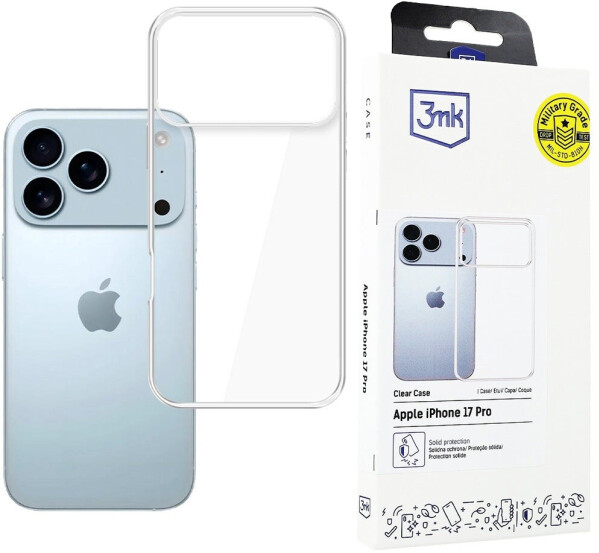 3mk Handyhülle für iPhone 17 Pro Clear Case Transparent, Bild 5