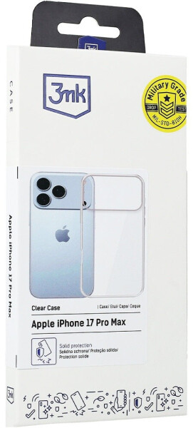 3mk Handyhülle für iPhone 17 Pro Max Clear Case Transparent, Bild 2