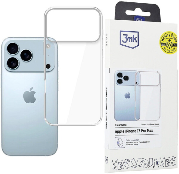 3mk Handyhülle für iPhone 17 Pro Max Clear Case Transparent, Bild 6
