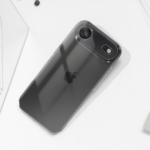Tactical Hülle für iPhone Air kompatibel mit Qi-Wireless-Ladefunktion Transparent, Bild 6