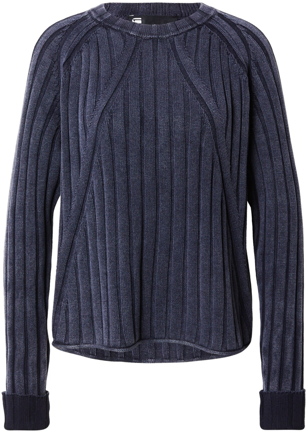 Washed Loose Turtle Knit | Schwarz | ® DE