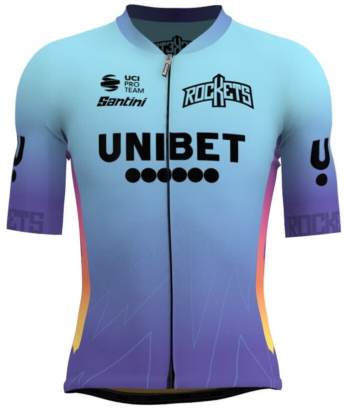Santini Kurzarmtrikot 2025 blau