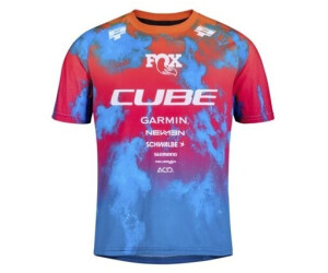 Cube Actionteam Kurzarm Enduro Trikot (11897-XL) schwarz/blau