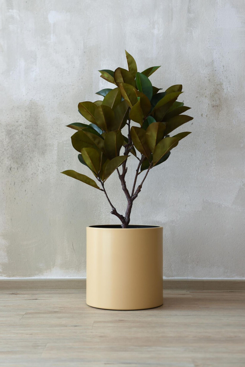 Vivanno Vivanno rund Aluminium NEW RONDO beige matt 35x35 cm - Product image 1 of 6