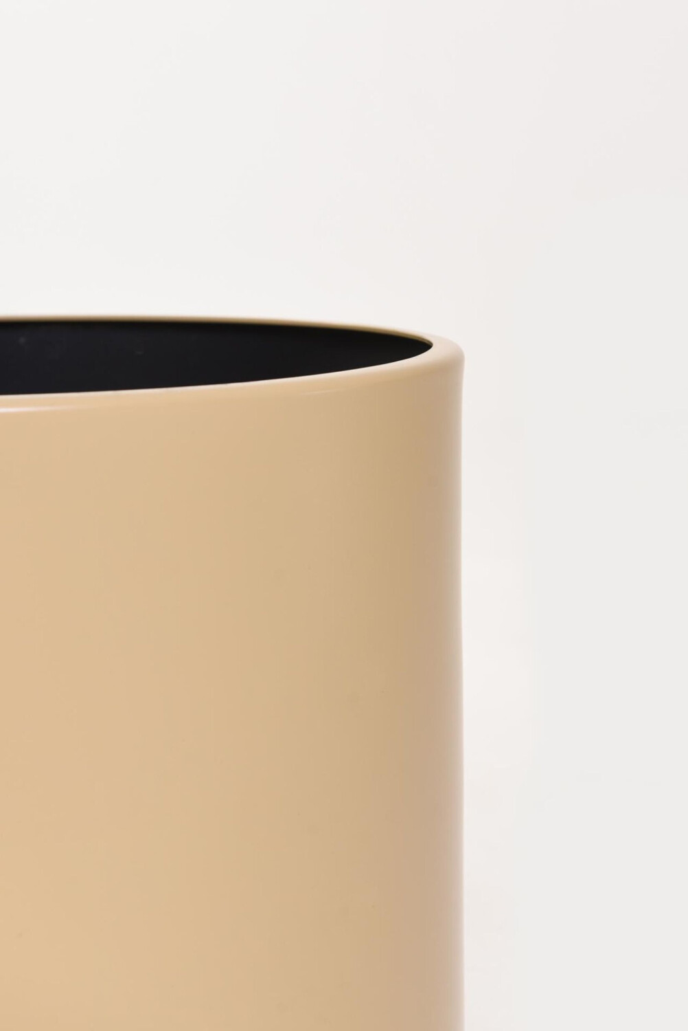 Vivanno Vivanno rund Aluminium NEW RONDO beige matt 35x35 cm - side view