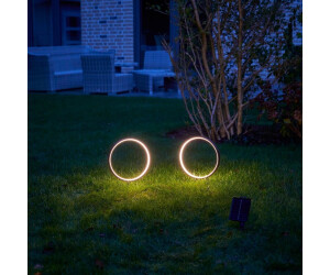 Northpoint LED Gartenleuchte warmweiß Akku, kreisrund ab 27,90 € (Oktober 2026)