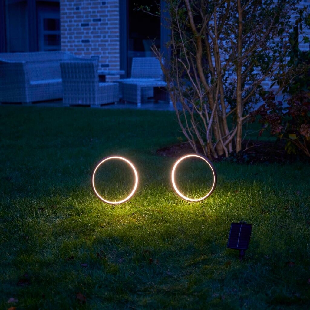 Northpoint LED Akku-Laterne – Dimmbares Warmweißes Licht, RGB-Modus, Sound-Sensor & Holzoptik Für Drinnen Und