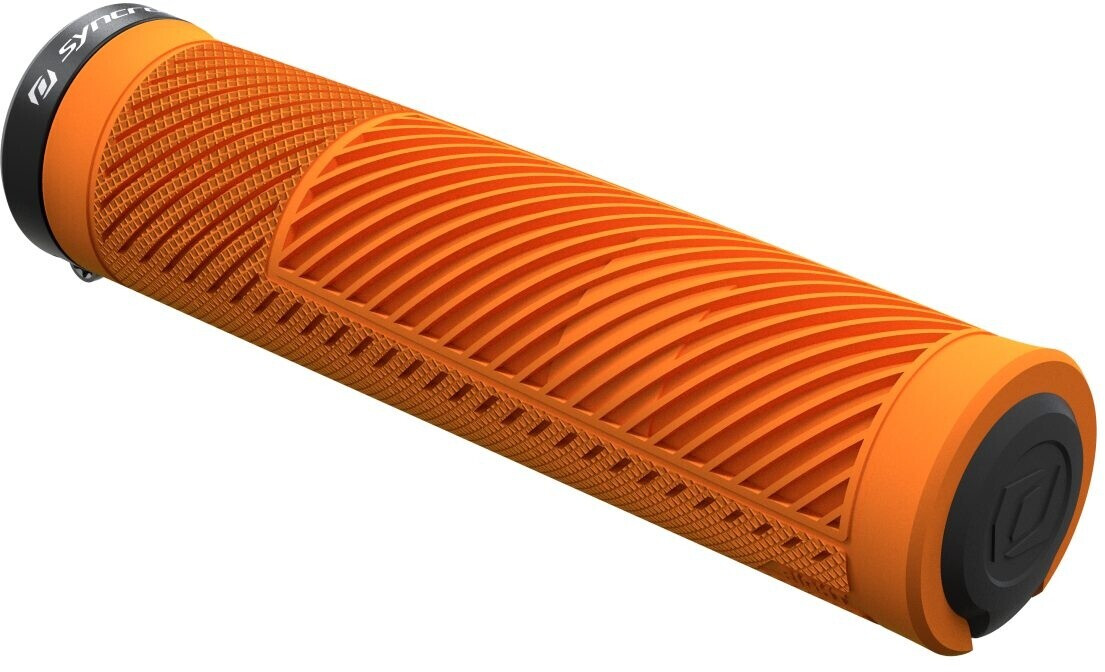 Syncros Am Lock-on 30 Mm Griffe 138.5 mm Acid Orange