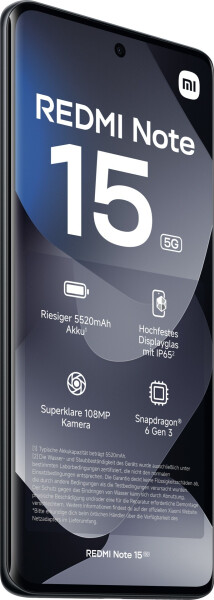 Xiaomi Redmi Note 15 5G 256GB Black, Bild 4