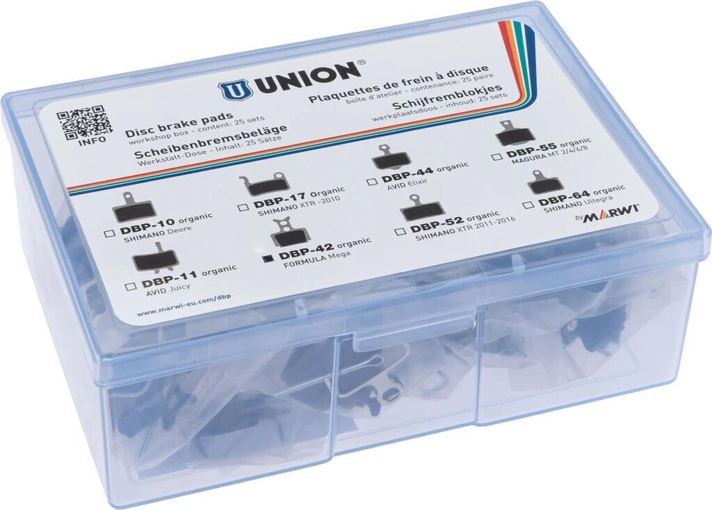 UNION Dbp42 Formula Mega Brake Pads 25 Units Blue One Size