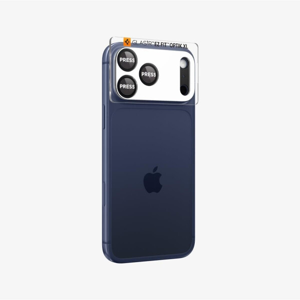 Spigen Glass tR EZ Fit Optik Pro XL 1er Pack Schwarz iPhone 17 Pro Max, Bild 8