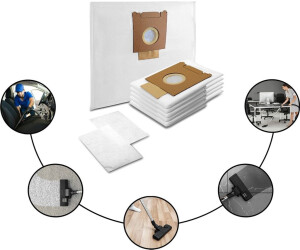 MisterVac Filtro Di Ricambio Compatibile Con Siemens VSZ4G1423/01 Z4.0 Parquet Specialist. Filtro Di Qualità Per Aspirapolvere, Facile Da Sostituire.