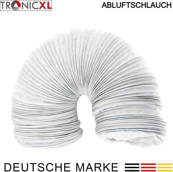 TronicXL Abluft Schlauch 100 mm 6m Trockner Klimaanlage Dunstabzugshaube Abluftschlauch, Bild 8