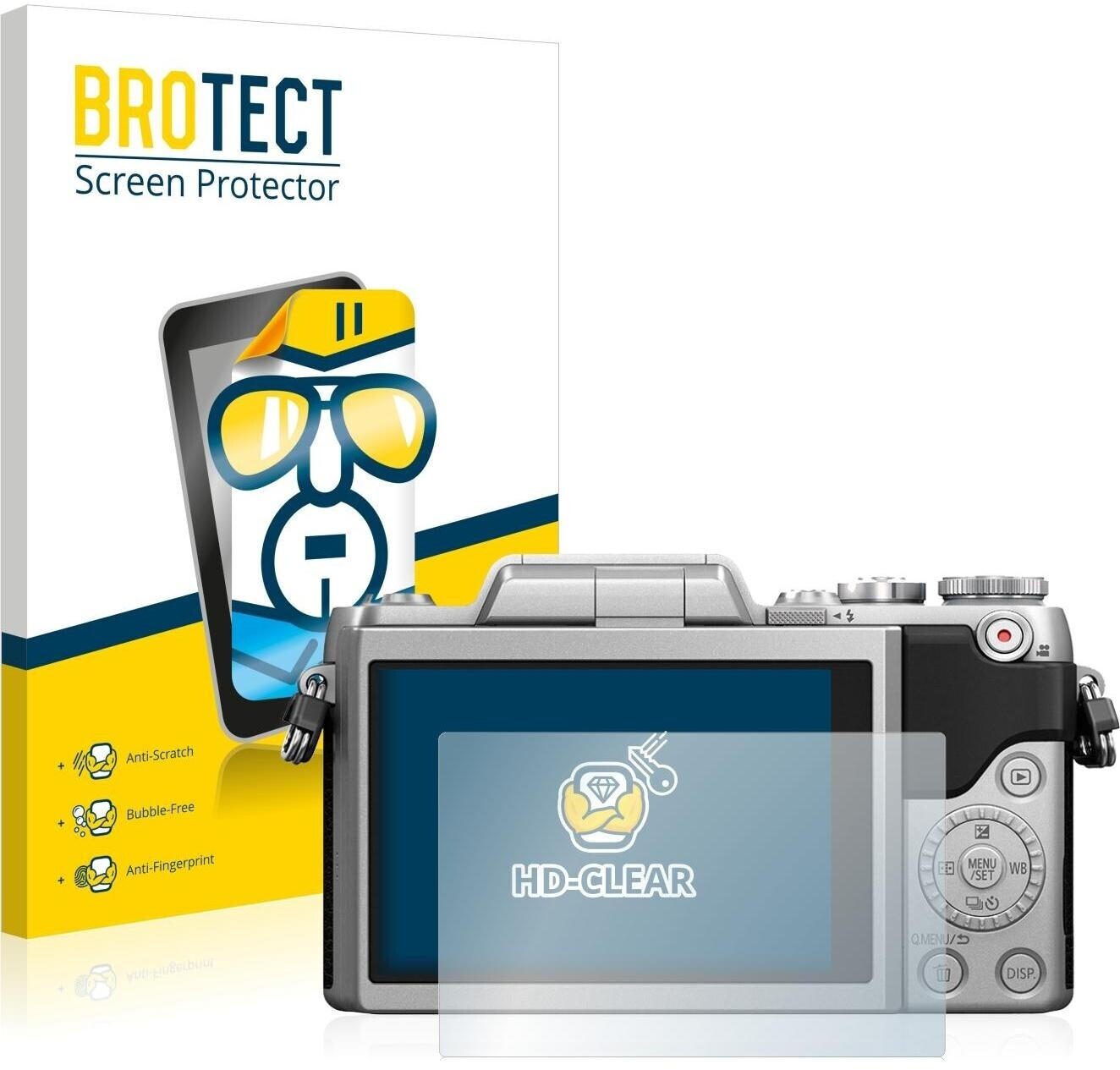 Film Protection Écran Anti-Reflet BROTECT Pour Honda CL500 - 2 Pièces, Surface Mate
