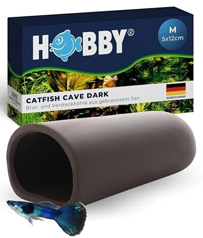 Hobby Catfish Cave M dark 5x12cm