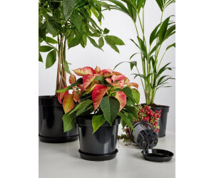 Garronda Blumentopf Kunststoff Pflanztopf rund Krutertopf Anzuchttpfe  Blumentopf Schwarz fr Innen und Aussen 39cm GD-0025 (1 Stck Schwarz   39cm H=28,5cm) ab 7.49  | Vergleiche 2 Angebote auf idealo.de