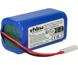 vhbw Akku kompatibel mit Welpe R30, R35 Staubsauger (2600 mAh, 14,4 V, Li-Ion)
