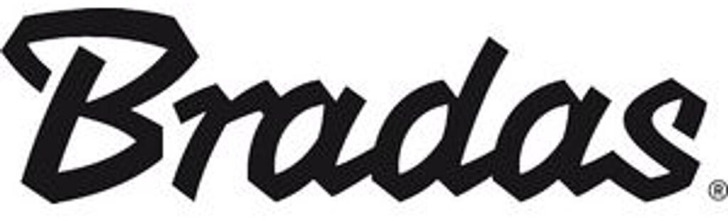 Bradas Bradas Universal-Schaufel 1300 mm schwarz/orange - side view