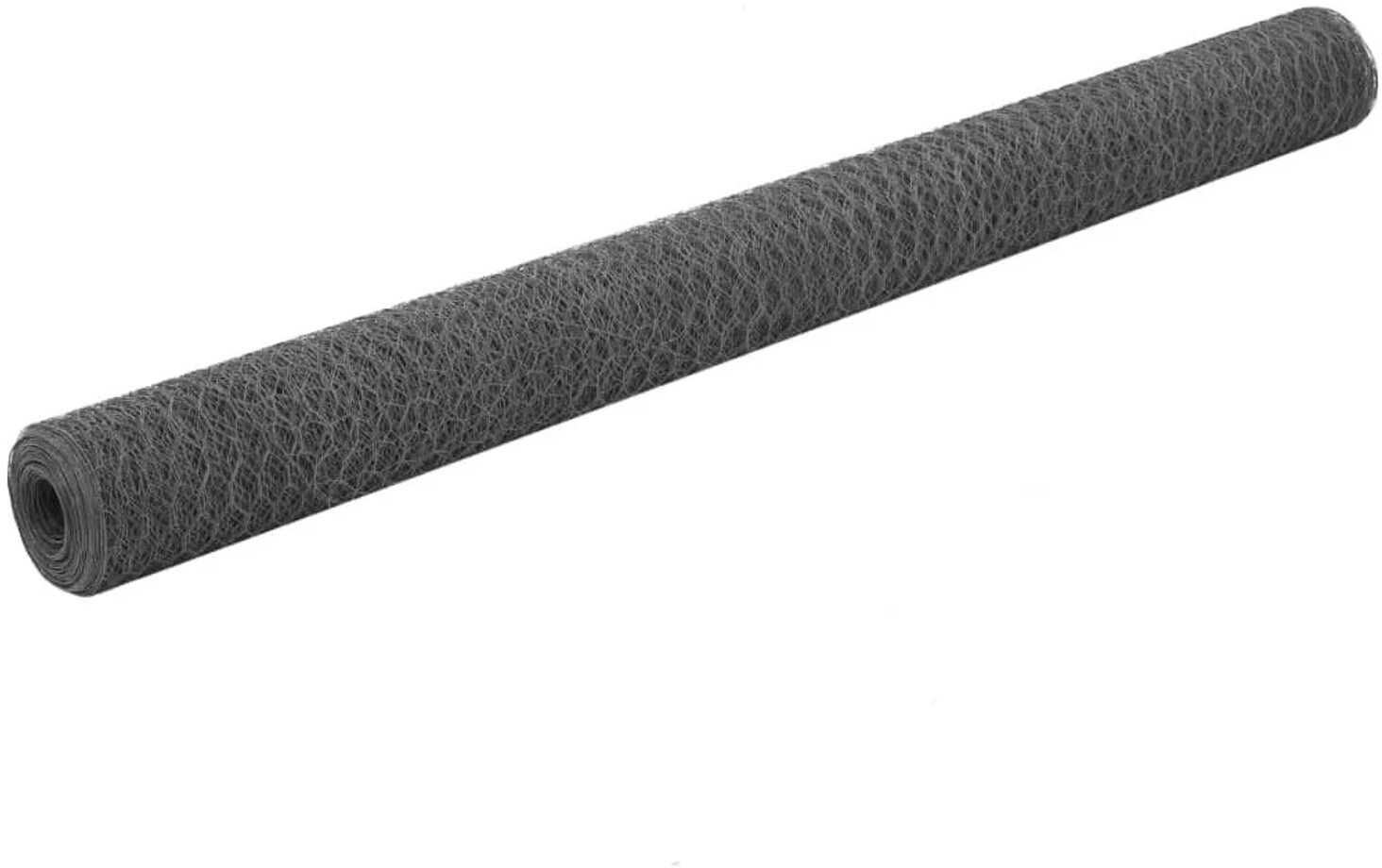 vidaXL vidaXL Wire Fence Steel with PVC Coating 25x1.5 m Grey (143291) - Product image 1 of 4