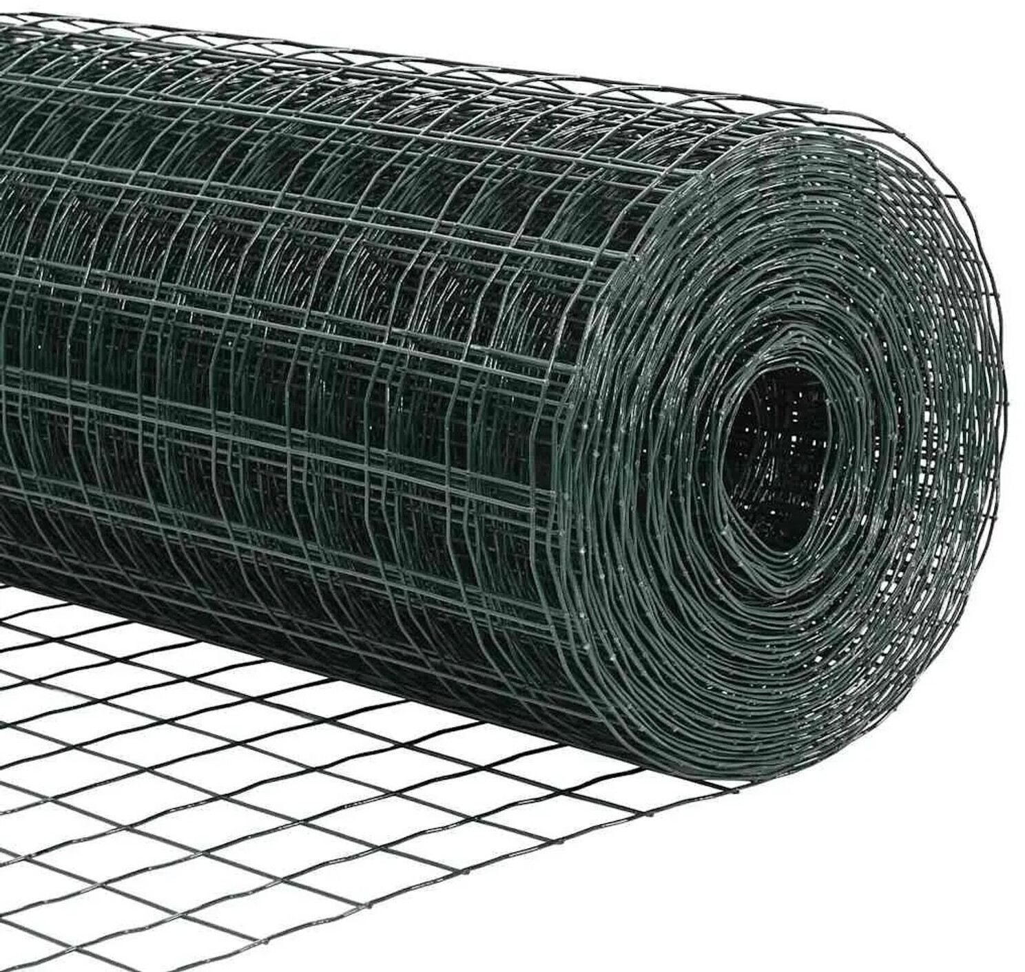 vidaXL vidaXL Green Euro Fence 0.4 x 10 m PVC-Coated Iron (42004330) - view 8