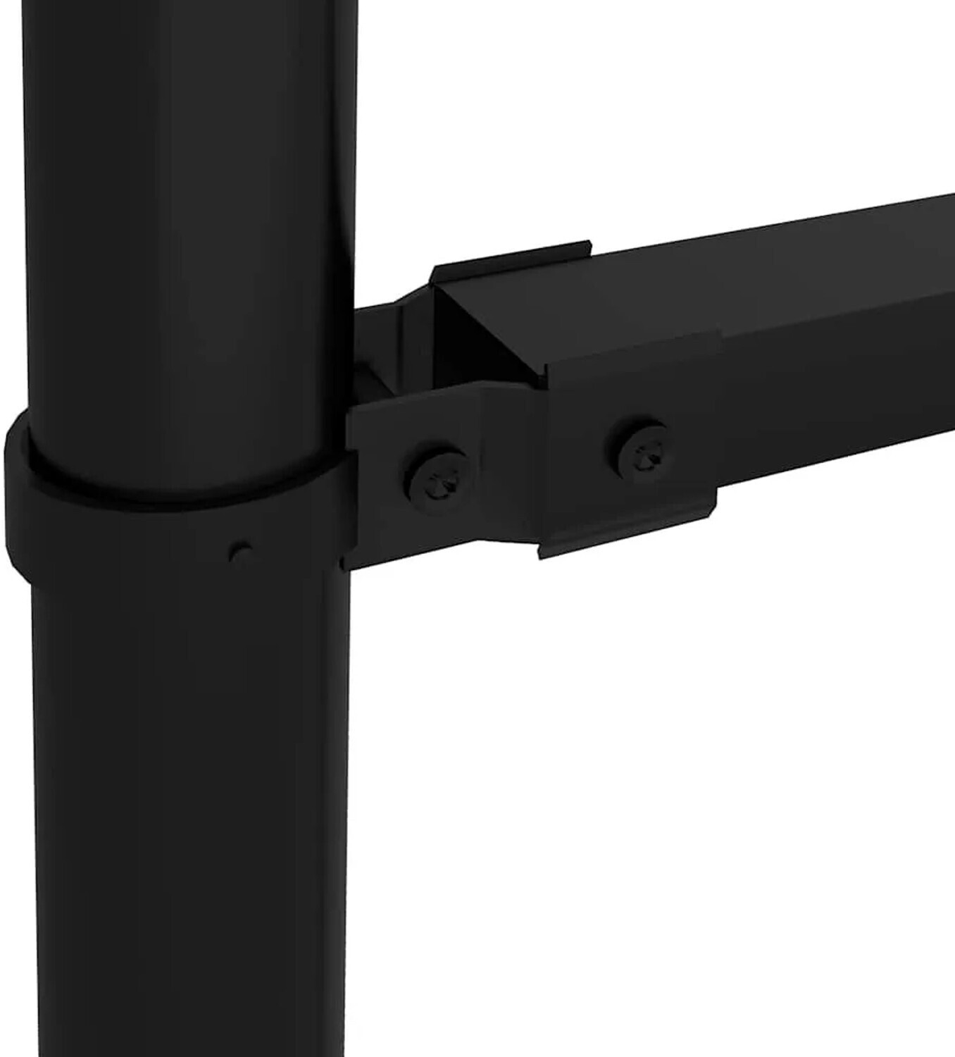 vidaXL vidaXL Garden Fence with Spearhead Steel 1426 x 175 cm Black (277746) - detail view