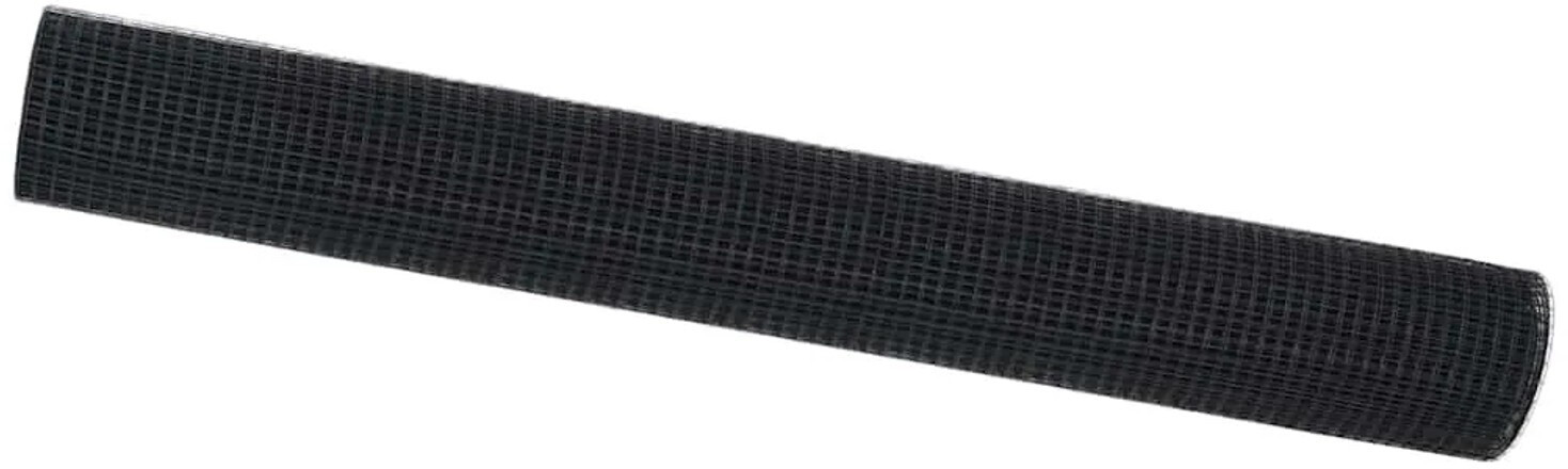 vidaXL Geschweißter Drahtzaun Grau 1 x 100 m (42005285)