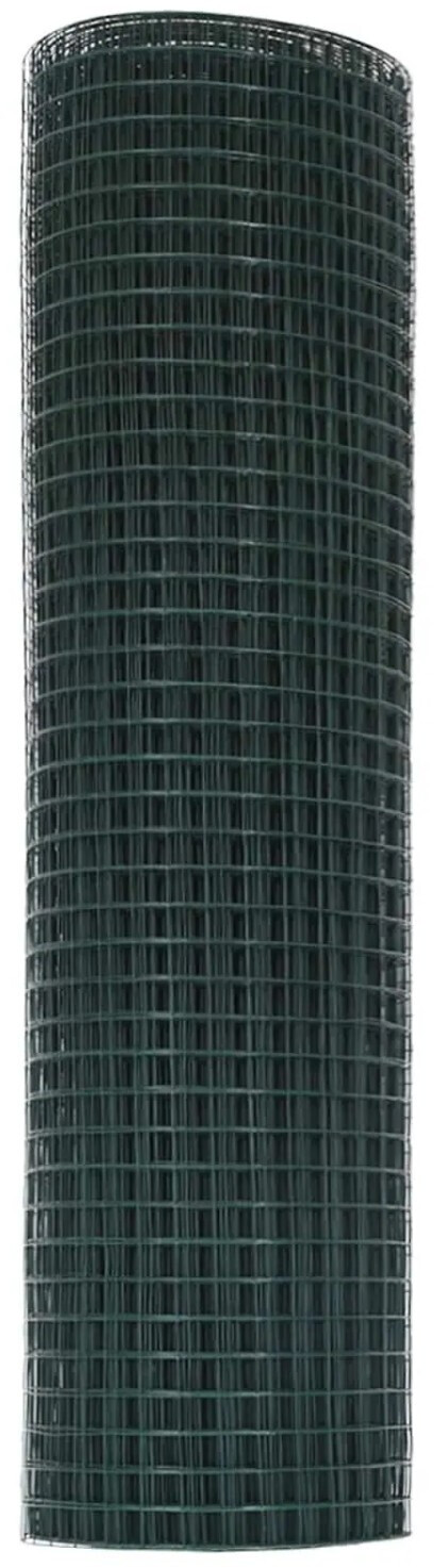 vidaXL vidaXL Welded Wire Fence Green 0.6 x 10 m (42005028) - view 6
