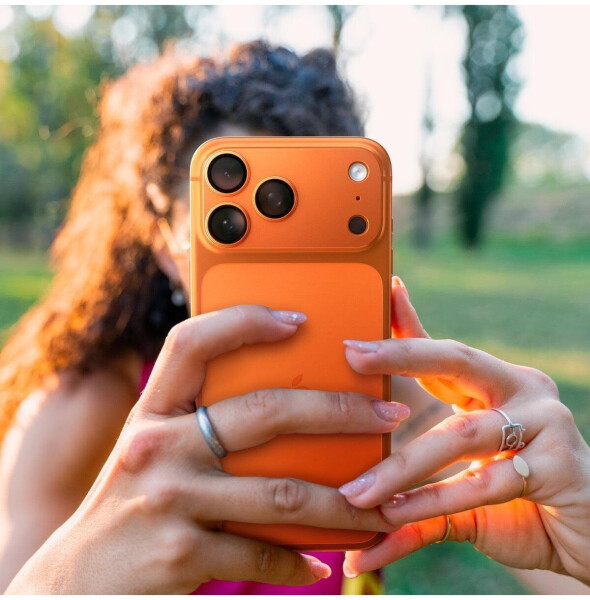 Spigen Glass tR EZ Fit Optik Pro XL 1 Pack Orange iPhone 17 Pro, Bild 11