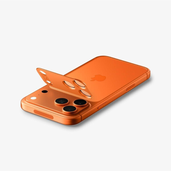 Spigen Glass tR EZ Fit Optik Pro XL 1 Pack Orange iPhone 17 Pro, Bild 9