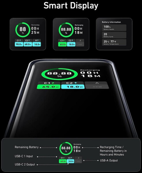 Anker Prime Powerbank 20.000mAh 220W, Bild 4
