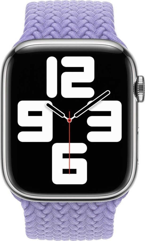 Apple Apple Braided Solo Loop 42mm Lavender Size 2 - side view