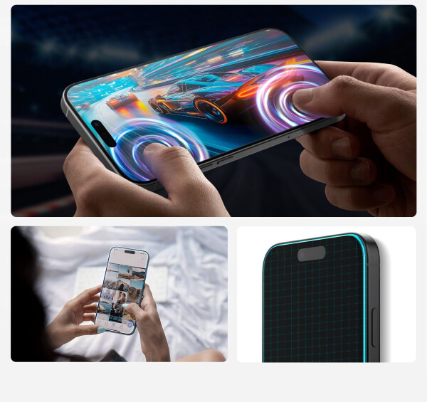 Spigen Glas.tR AlignMaster S 3-Pack iPhone 17 Pro, Bild 10