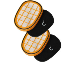 vhbw 2x Vormotor-Filter, 2x Motorschutz-Filter kompatibel mit Philips SpeedPro Max Aqua FC6903, FC6903/01 Staubsauger