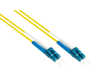 Good Connections LW-9075LC Glasfaserkabel 7,5m 2x LC OS2 Gelb (LW-9075LC)