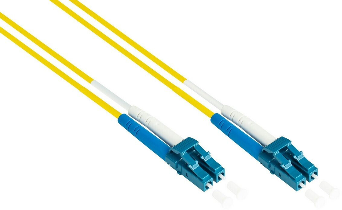Good Connections LW-9075LC Glasfaserkabel 7,5m 2x LC OS2 Gelb (LW-9075LC)