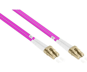 Good Connections LW-P820LC4 Glasfaserkabel 20m LC/UPC OM4 Cappuccino Violett Weiß (LW-P820LC4)