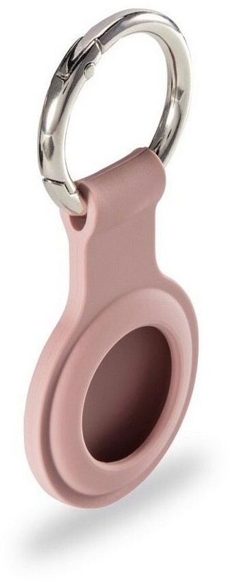 Hama Hama Key Ring Fantastic Feel for Apple AirTag Pink - side view
