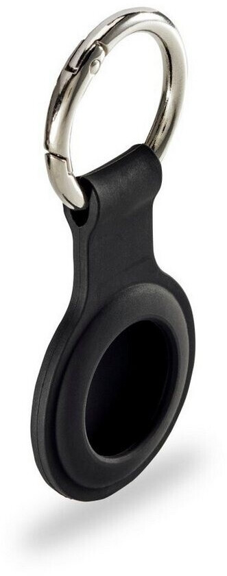 Hama Hama Key Ring Fantastic Feel for Apple AirTag Black - side view