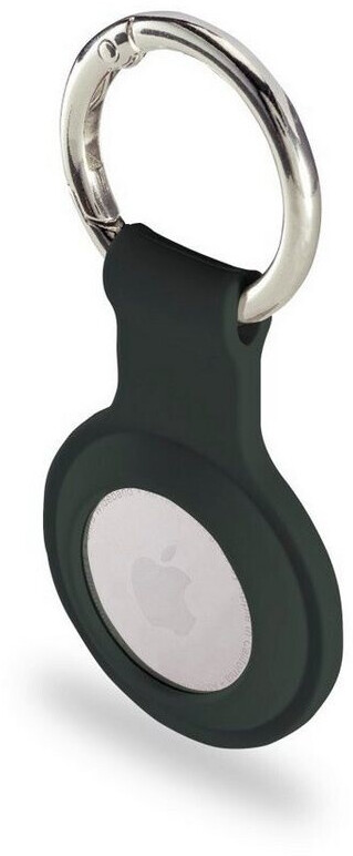 Hama Hama Key Ring Fantastic Feel for Apple AirTag Black - back view